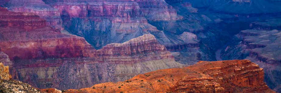 Ridges and the River at the Grand Canyon
